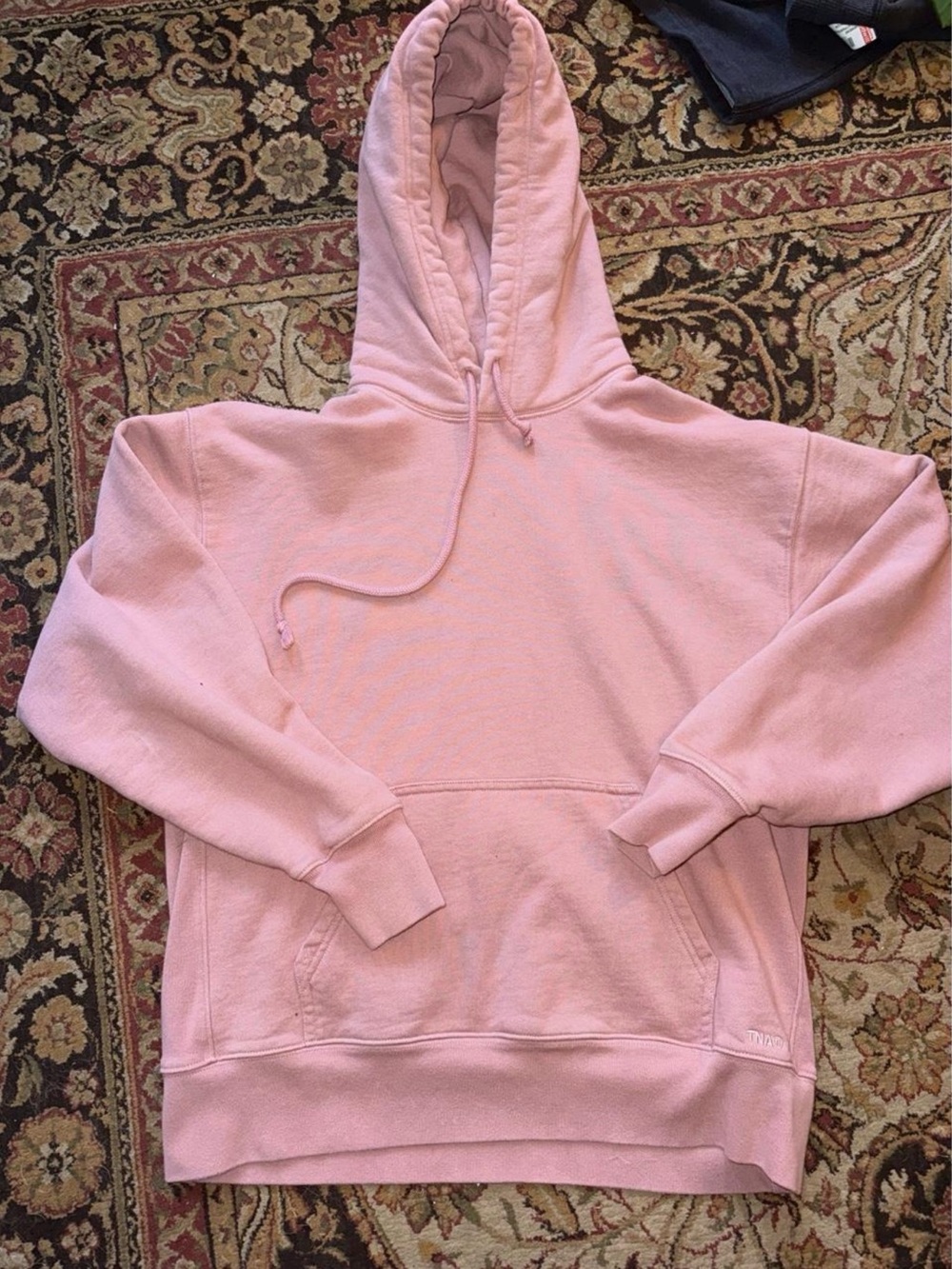 TNA Light Pink Pullover Hoodie